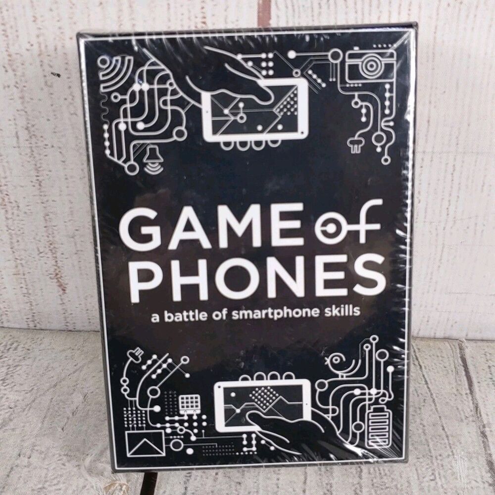 NEW SEALED, Game of Phones Board Game Battle of Smartphone Skills Breaking Games